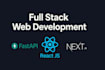 develop full stack web apps using fastapi, react js, and next js