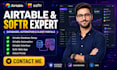 be your airtable, airtable database, automation, interface, softr webapp expert