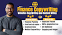 write personal finance articles, website copywriting, seo content writing blogs