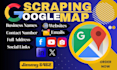 scrape b2b leads from google maps with verified contact info