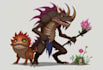 create concept art monsters, animals, characters, plants