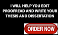 expertly proofread edit your thesis and dissertation