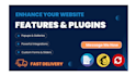 add custom features or integrate plugins on wordpress site