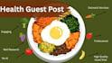do health guest posts on health blogs, providing healthy backlinks
