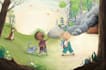 children book illustration and children book illustration