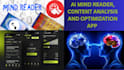 develop ai mind reader app, ai content analysis app, ai optimization app