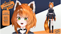 draw and rig 2d vtuber model,live 2d rigging, live2d character, anime vtube