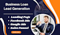 generate exclusive business loan lead mca lead generation