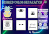create screen printing designs and color separations in coreldraw