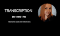 transcribe audio to text
