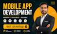 do mobile app development as an app builder, flutter developer