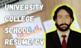 write professional resumes, university cv, and essays