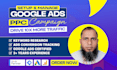 setup and  google  adwords display  ppc campaigns,with monthly reporting