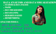 do data analysis, interpretations of research in spss analysis, python,r, excel