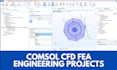 do cfd fea analysis on comsol multiphysics