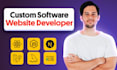 build custom business software, websites, and web apps as a software developer