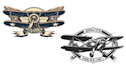 make high resolution vintage aviation logo