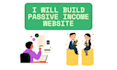 build a passive income website