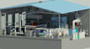 convert the point cloud into a mep 3d model