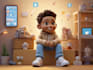 create pro custom 3d cartoon avatars