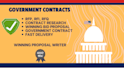write winning government contract proposals
