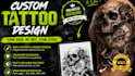 design a unique custom tattoo design