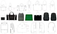 design bag tech pack for handbag, backpack, tote and luggage
