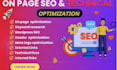 do technical SEO optimization of your wordpress website