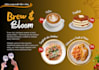 design a professional restaurant menu card
