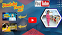 design attractive youtube thumbnail