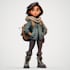 draw 2d game character illustration