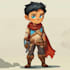 make 2d game character illustration