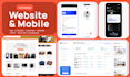 create web and mobile uiux application