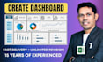 create reports and dashboards in excel