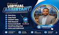be a virtual assistant for data entry, web research, wordpress, and chatgpt task