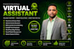 be a virtual assistant for admin support, social media, wordpress, chatgpt, more