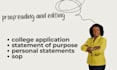 edit personal statements, statement of purpose, college application, sop