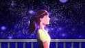 make 2d character animation with 2d background animation