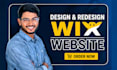 build wix website, wix website design, wix website redesign,wix business website