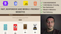 create a modern HTML CSS website