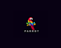 design outstanding parrot bird logo with express delivery