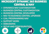 customize and support microsoft dynamics nav or business central