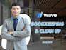 professionally cleanup and manage your wave bookkeeping