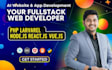 be your fullstack web developer, PHP, laravel, nodejs, reactjs, vuejs, nextjs