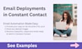 build your email in constant contact