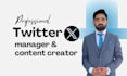 manage your twitter x account and create content