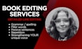 proofread and line edit your book