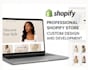 design and develop a professional custom shopify store
