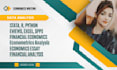 do financial economics, economics writing, econometrics by r stata eview python