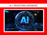 provide a global ai investor database with verified contacts